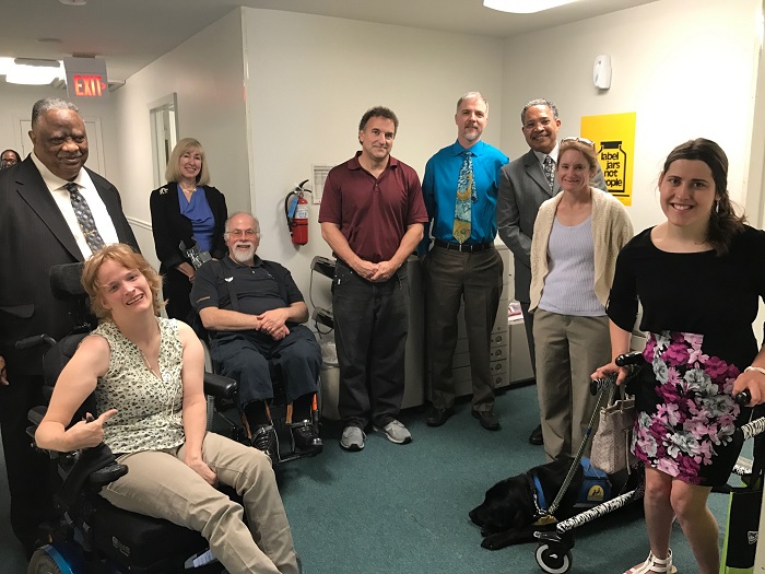 Photo - SILC tours Peninsula Center for Independent Living.