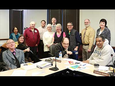 Photo - SILC meets at DARS for quarterly business meeting.